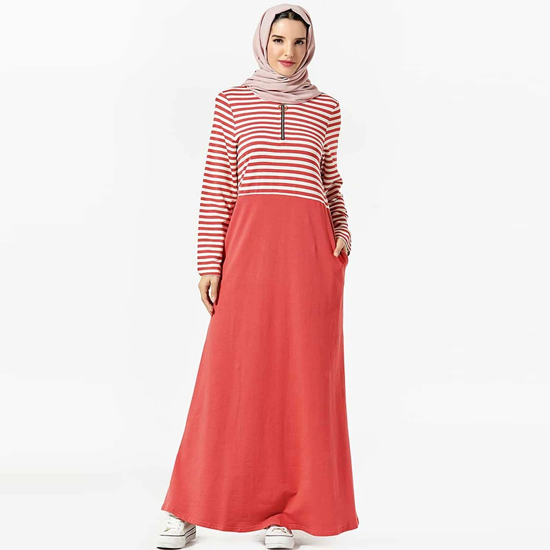 Новейшее мусульманское платье в дубайском стиле элегантный свитер юбка
