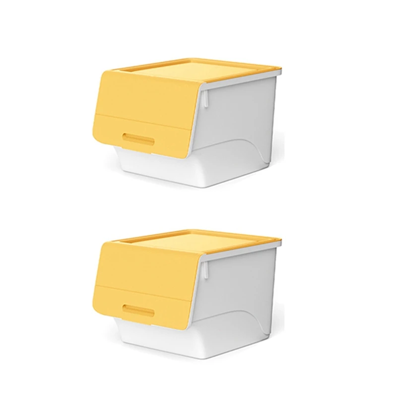 

Snack Storage Box Toy Storage Cabinet Home Front Opening Convenient Stable Thicken Children's Toys Storage Box