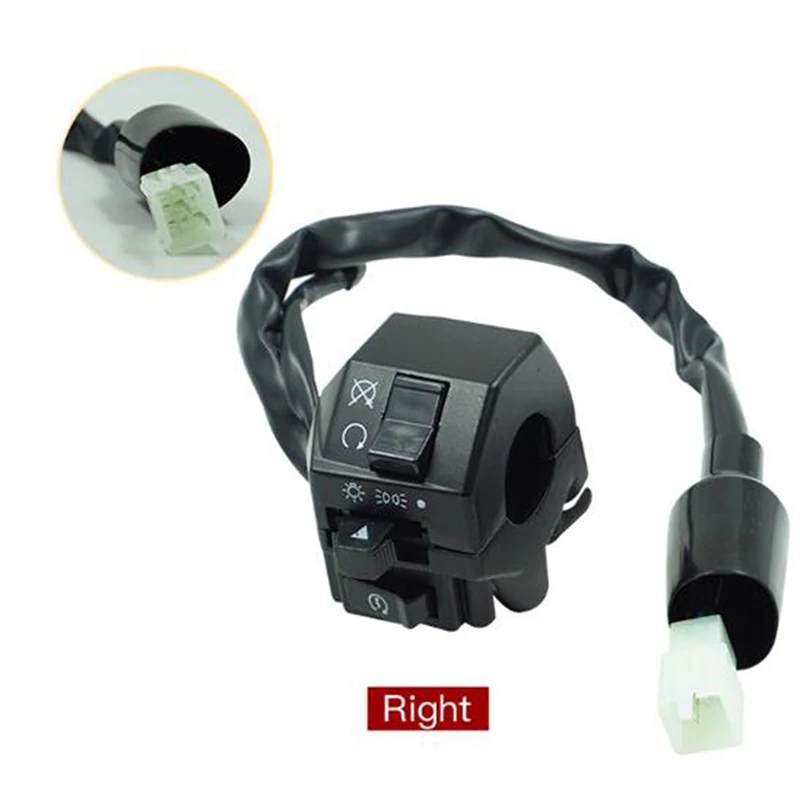 

Universal Bike Motorcycle 22mm 7/8" Handle Bar Switch Gear Control Cafe Racer