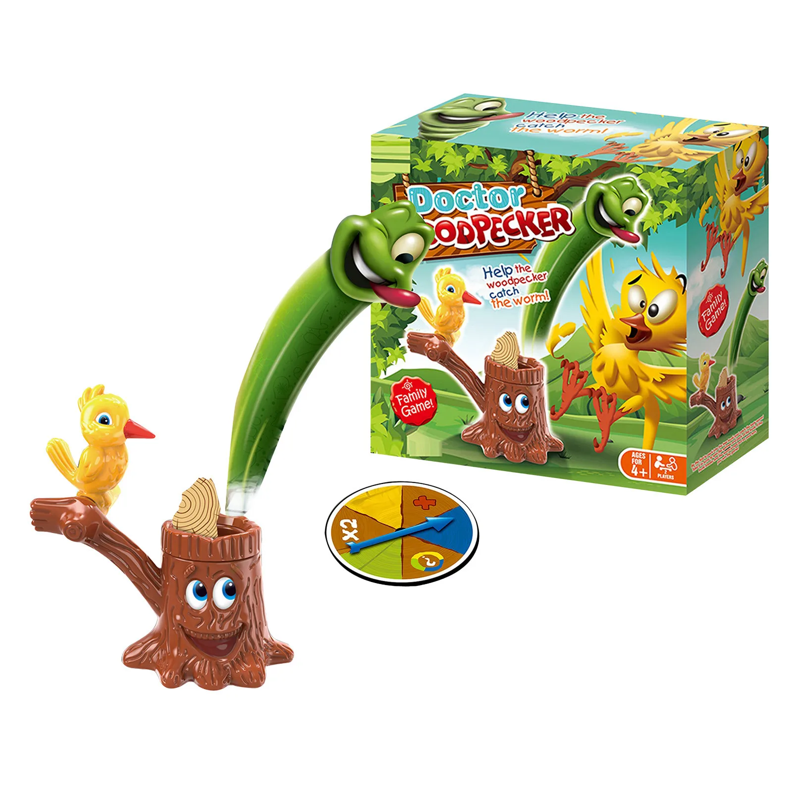 

Интересная семейная настольная игрушка для отдыха «Поймай червя»