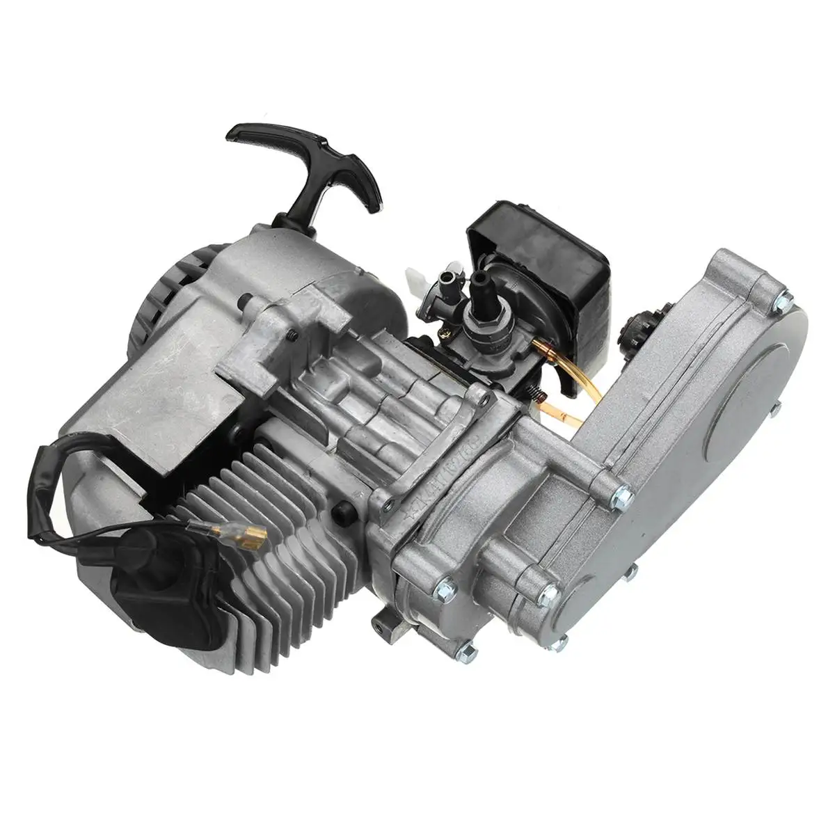 

For Motorcycle Mini Pit Dirt Bike 2-Stroke Pull Start Carburetor Transmission Air Filter 49cc 47cc Complete Engine