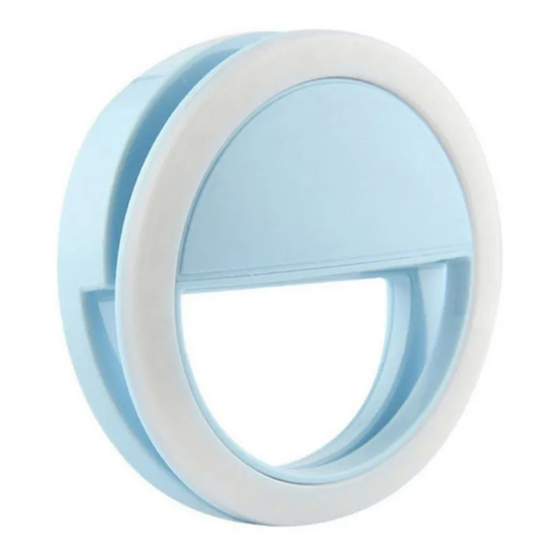 Universal Mobile Phone Portable Clip LED Selfie Lamp Ring Beauty Fill Flash Lens Light Lamp for Photo Camera For Cell Phone