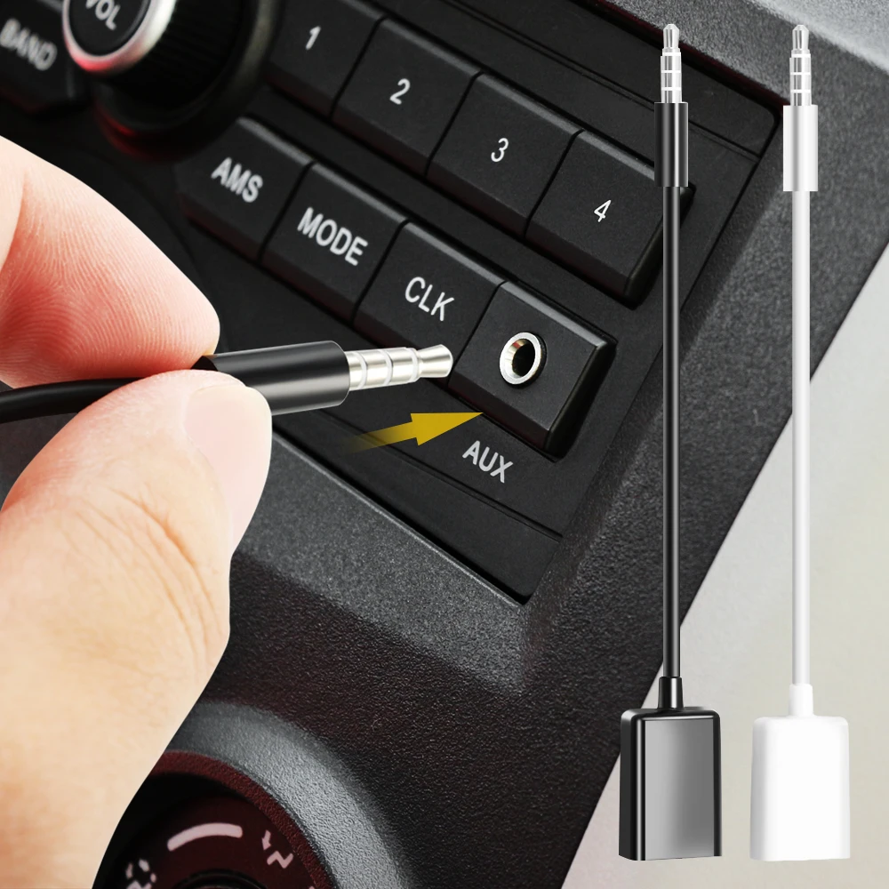 12 В USB 2 0 мама к MP3 DC 3 5 мм штекер AUX аудио разъем преобразователь кабель Шнур