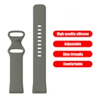 Силиконовый ремешок, элегантные часы, удобный элемент для Fitbit Versa 3 Sense, сменный спортивный ремешок для смарт-часов