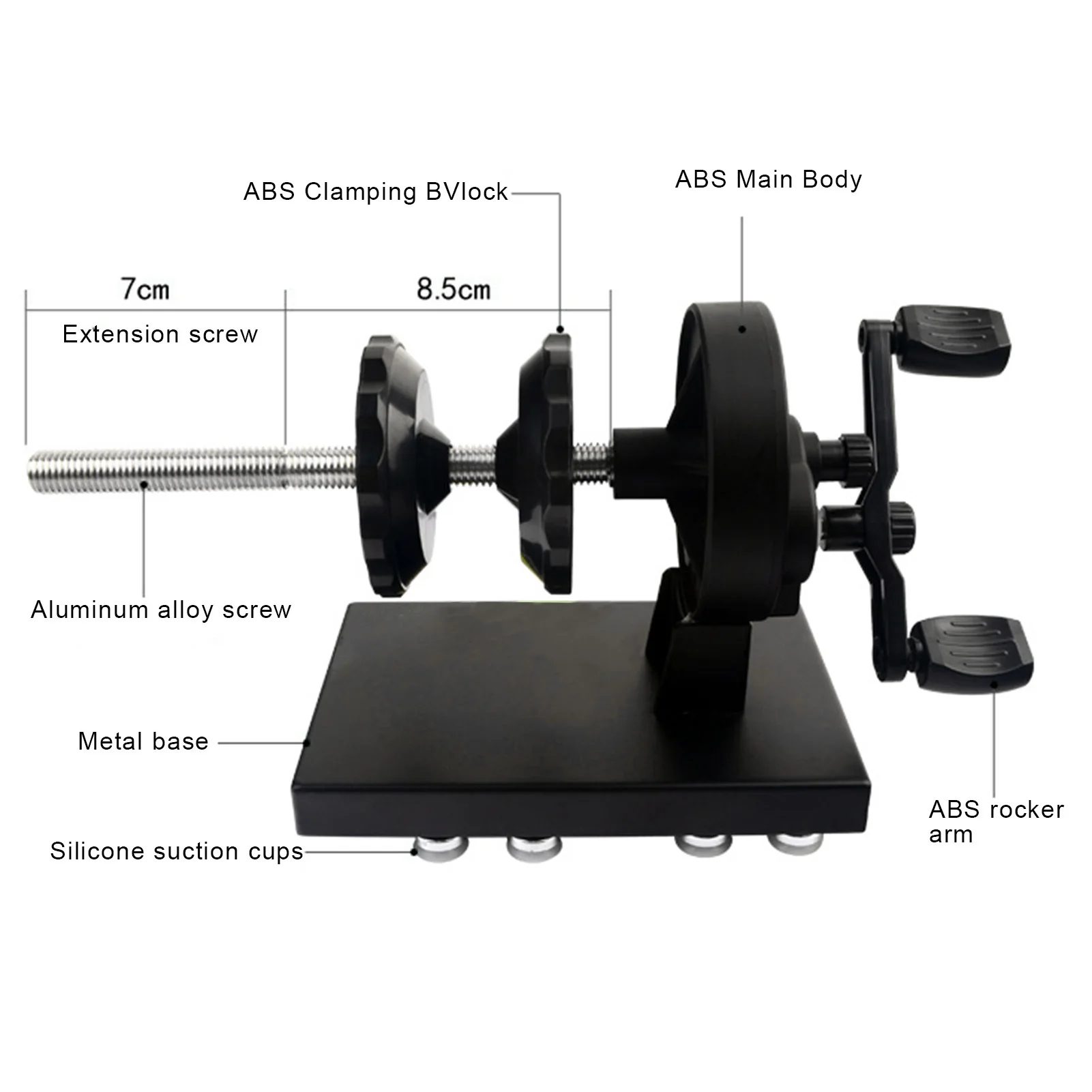 

Portable Spinning Reel Fishing Line Spooler Winder Machine Desktop Variable Speed Rewinding Winder With Magic Suction Cup