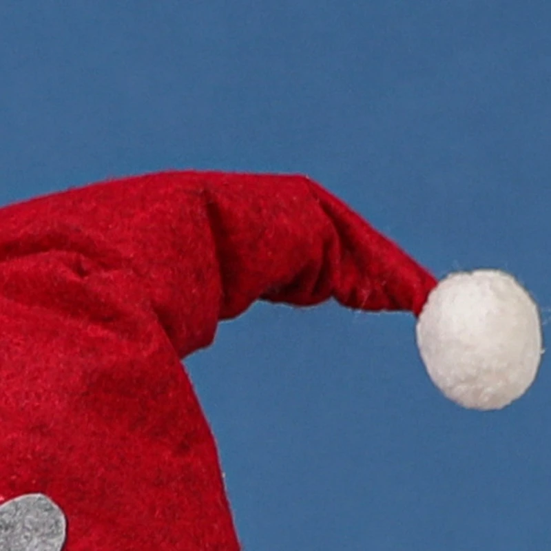 Рождественский Декор длинная шапка Санта гном плюшевая кукла Орнамент Дерево