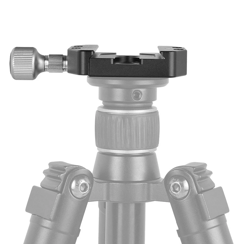 

CL-70N Aluminum Alloy Quick Release QR Plate Clamp 3/8-Inch with 1/4-Inch Adapter & Bubble Level for Arca Swiss Benro