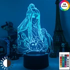 Аниме акриловая 3D лампа Grandmaster of Demonic культивирование основатель дьяфизма USB светильник украшение для стола Косплей Подарки