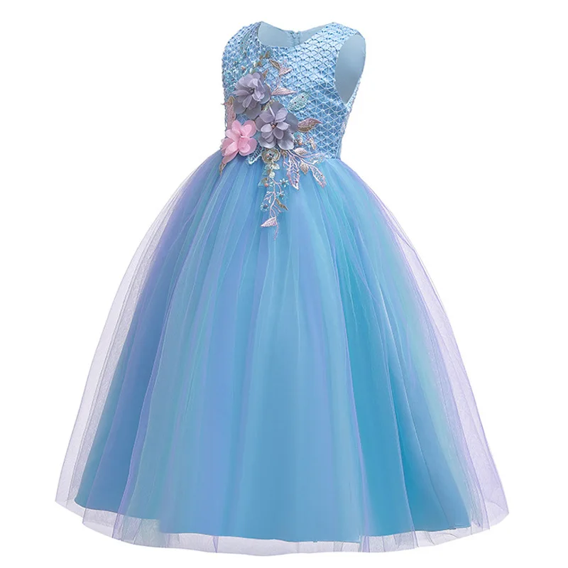 Детское нарядное платье Эльза для девочек дня рождения Детские платья