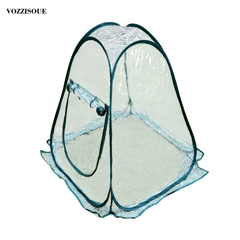

Hot Hot House Garden Greenhouses Flower Plant Keep Warm transparent Greenhouse for Garden Shed Durable PVC Plastic Cover Roll-up