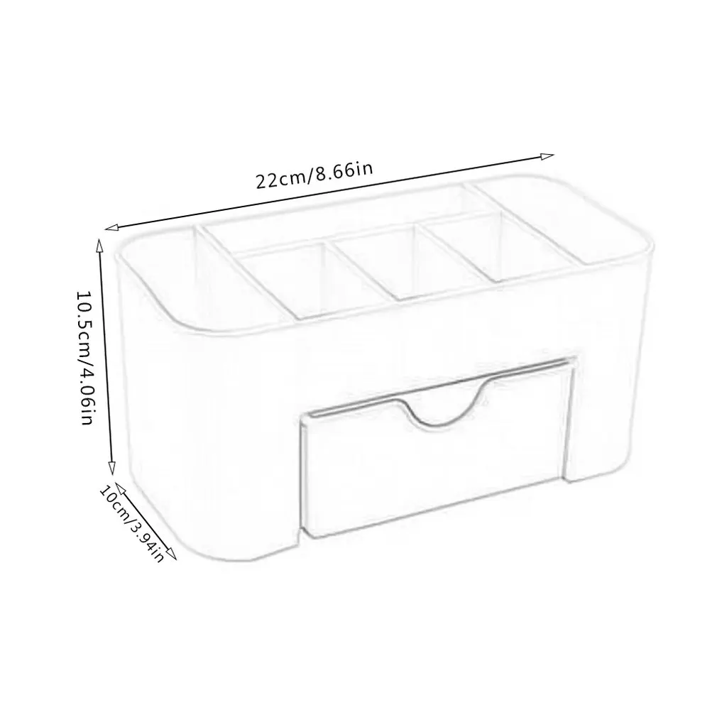 

Sorting Box Cosmetic Storage Box Dressing Table Storage Box Desktop Plastic Stationery Skin Care Product Finishing Box