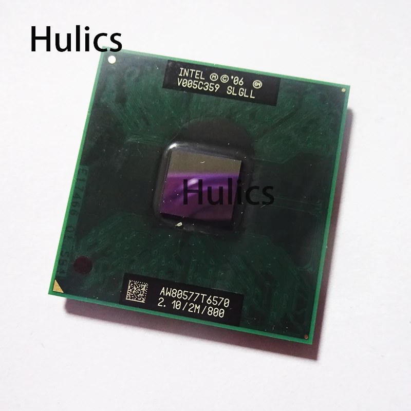 Процессор Hulics оригинальный T6400 T6500 T6570 T6600 T7100 T7200 T7250 T7300 P7350 P7450 T7500 | Компьютеры и