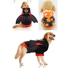 Одежда на Хэллоуин для кошек, собак, крыльев летучей мыши, маленьких собак, свитшот для рождественской вечеринки, смешной костюм для собак и кошек, зимние толстовки