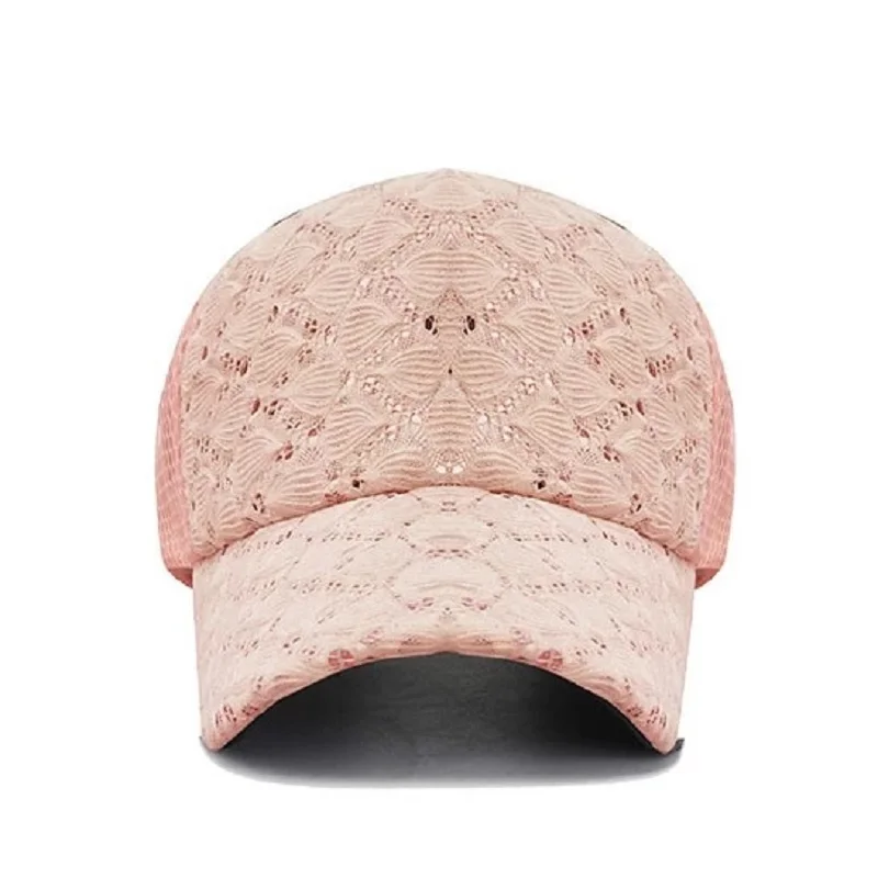 Новое поступление 2021 сетчатая бейсболка женская модная кружевная универсальная