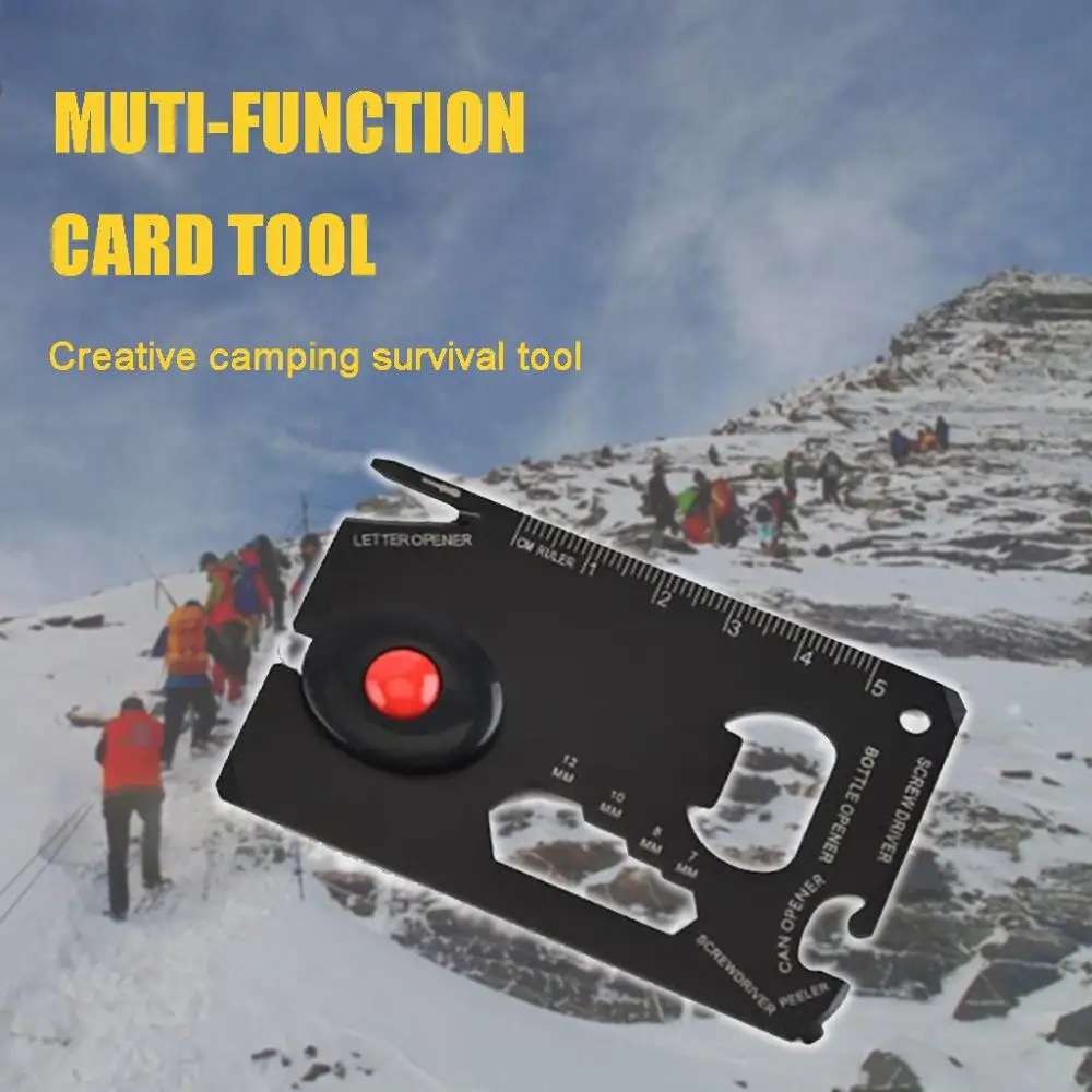 Outdoor LED light tool card multi-function Swiss knife lifesaving camping survival portable 30S4 | Спорт и развлечения