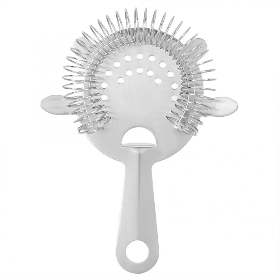 Ситечко для льда из нержавеющей стали барный фильтр шейкер коктейлей дуршлаг