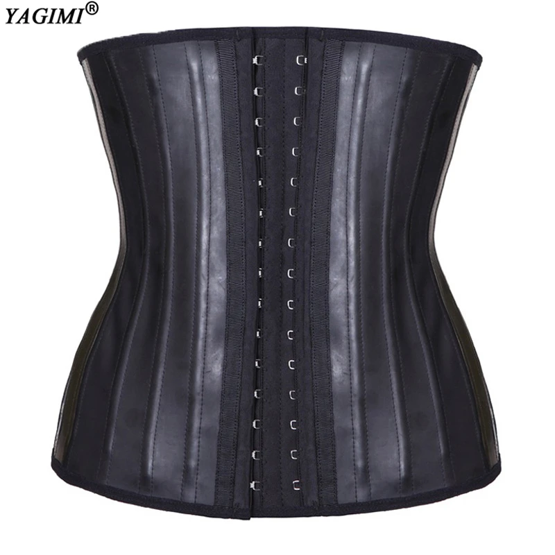 Корсет YAGIMI утягивающий Женский латексный пояс для похудения боди шейпер 25
