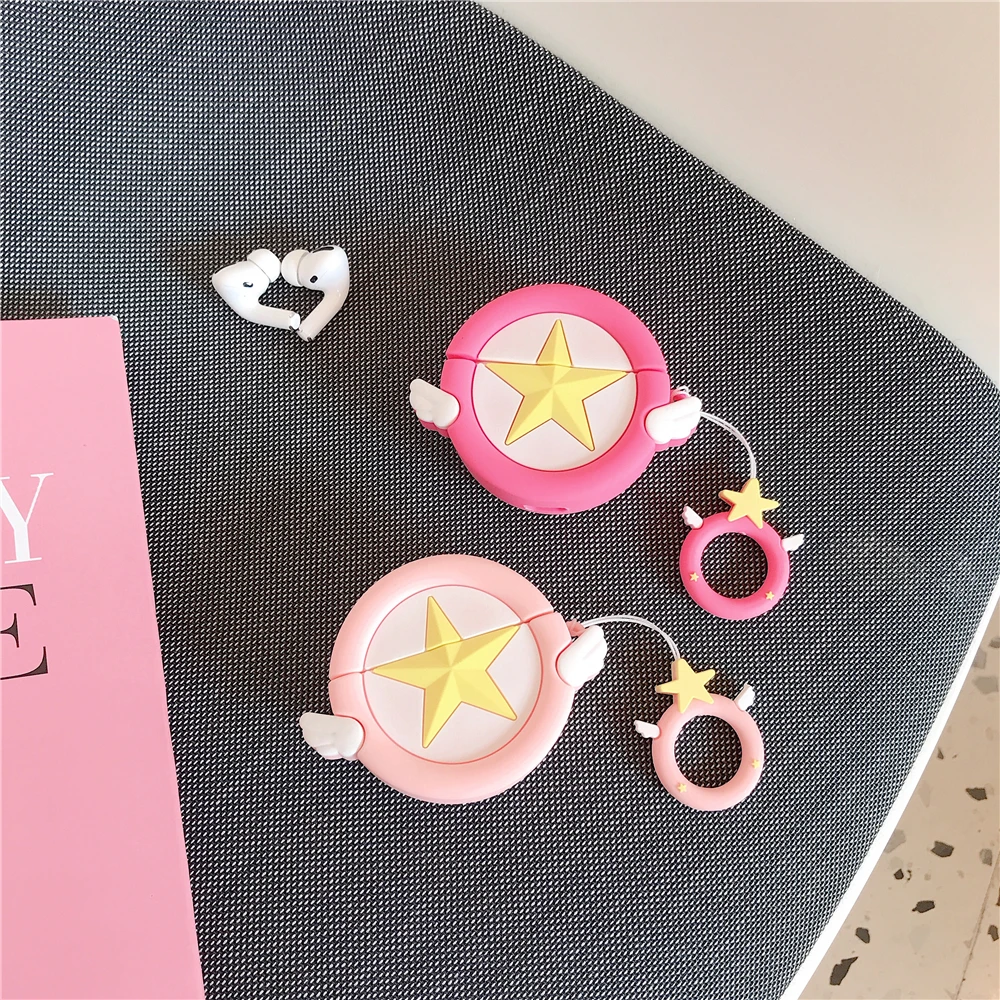 Чехол для наушников Airpods Pro силиконовый чехол Sakura защитный Apple Air Pods | Электроника