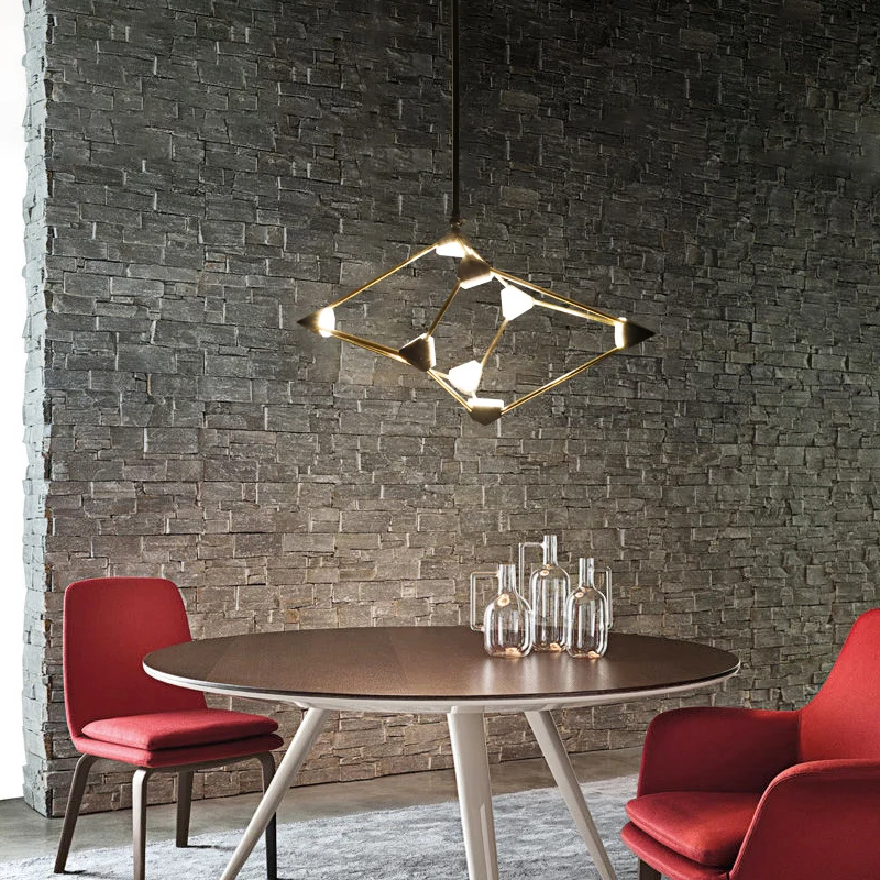 Черный винтажный промышленный подвесной светильник скандинавский Ретро s