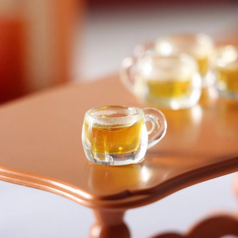 Горячая Распродажа 10 шт./компл. кукольный домик мини кружка для пива модель