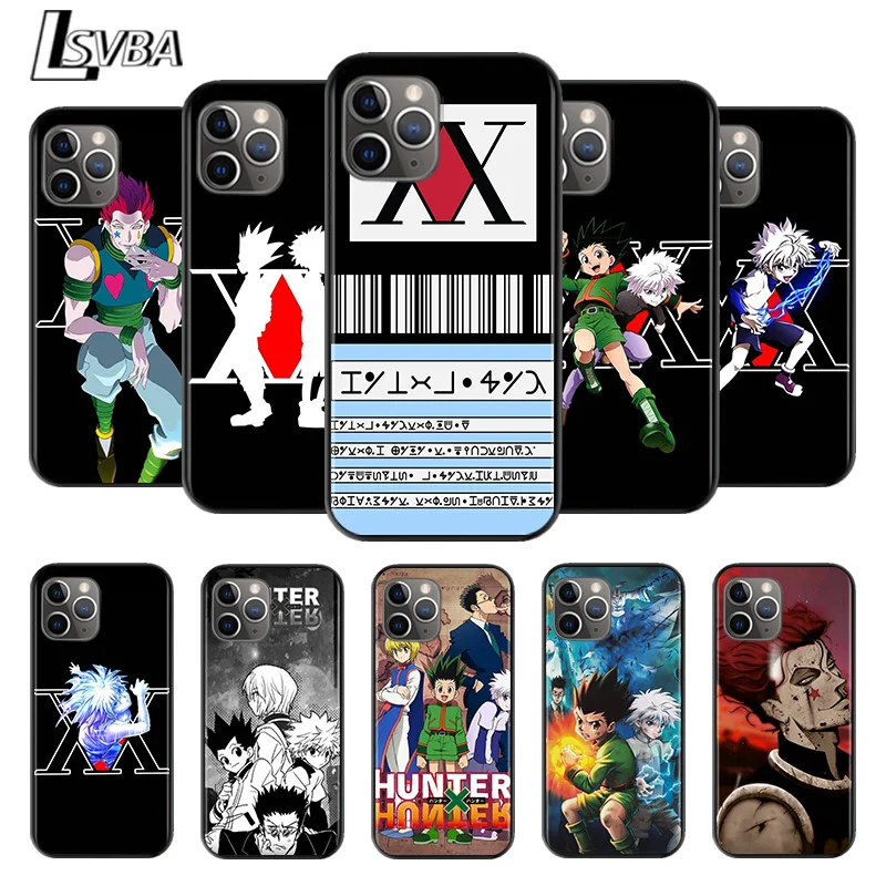

Hot Anime HUNTER X Killua Hisoka Phone Case For Apple iPhone 14 13 12 11 SE XS XR X 7 8 mini Plus Pro MAX 2020 Black FUnda Cover