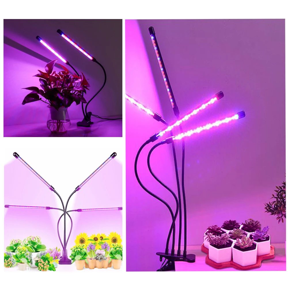 

Timing LED Grow Light 5V USB Phyto Lamp Full Spectrum for Plants Seedling Flower Indoor Greenhouse Lights