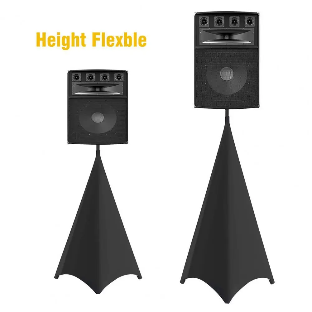 

Tripod Stand Cover Wide Application Speaker Stand Cover Practical Easy Installation Great Lycra Speaker Stand Scrim