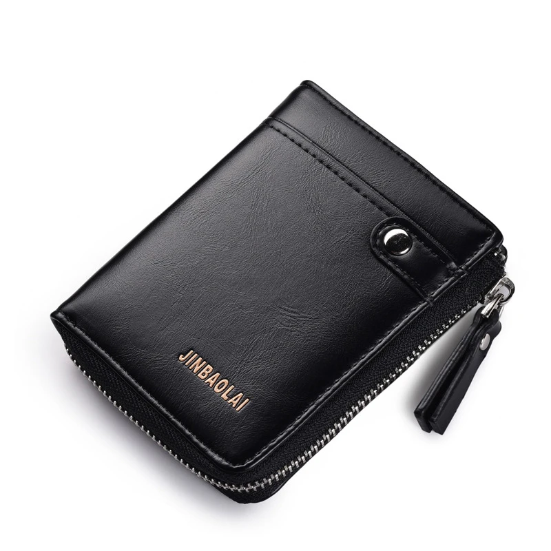 Мужской модный классический многофункциональный кошелек в стиле ретро с