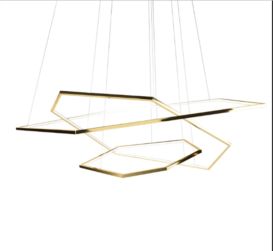 Living Room New Style Post-modern Light Luxury Chandelier Minimalist Lamps Creative Modern Minimalist Restaurant Light