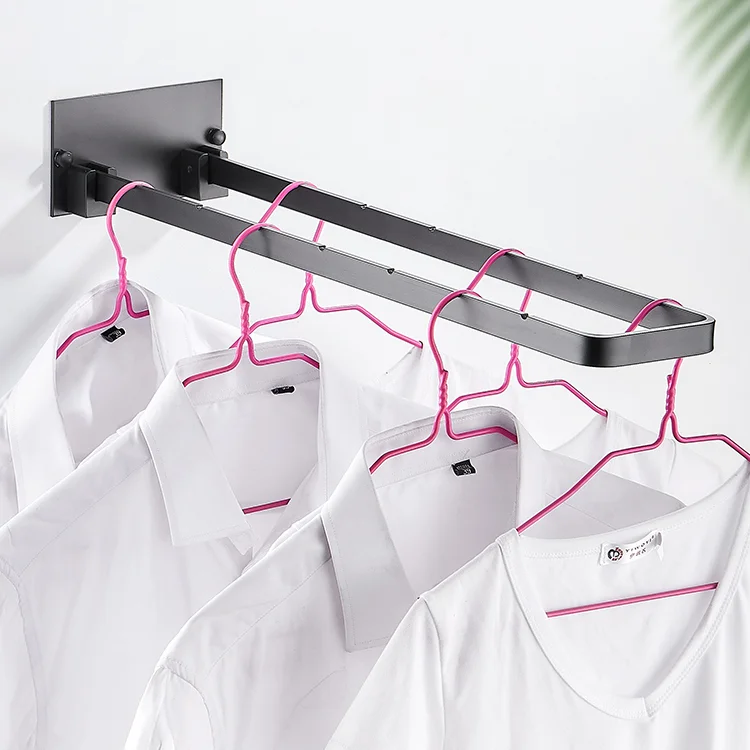 

Balcony Rack Portable Clothes Hanger Bathroom Space Saving Hanger Trouser Clothes Rack For Boutique Cabide Home Storage BJ50YJ