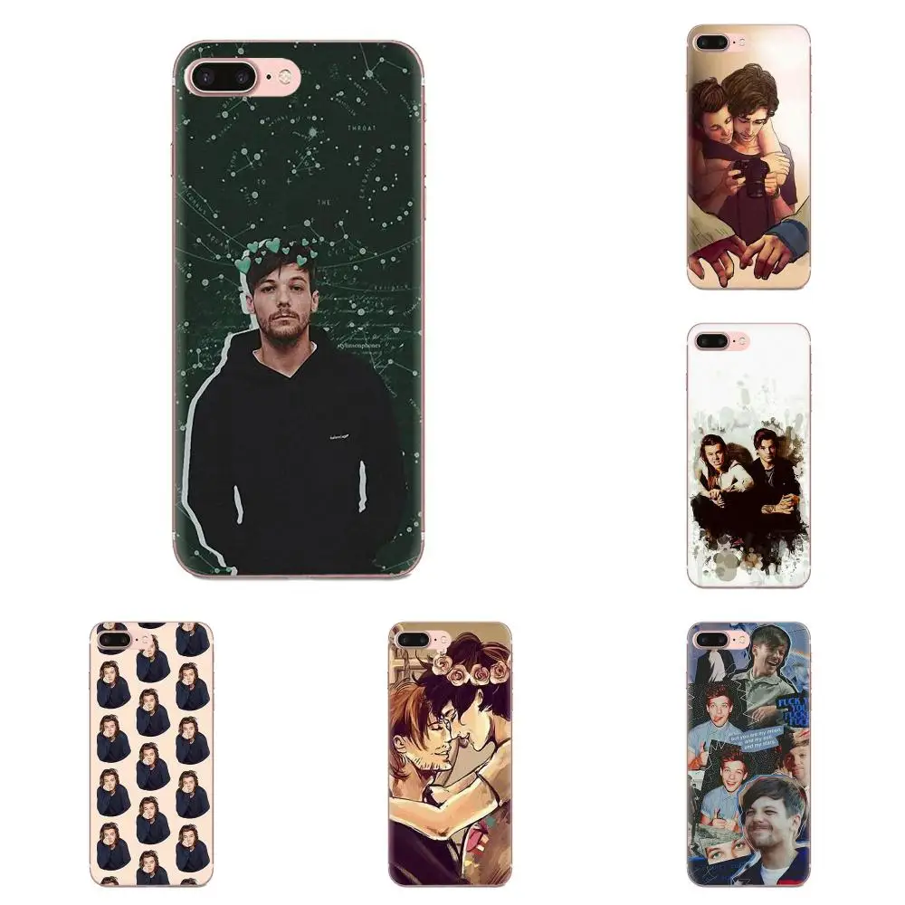 One Direction Harry Styles и Louis tomlins для Huawei Honor Nova Примечание 5 5I 8A 8X10 Pro 9X Moto G G2 G3 G4 G5 G6 G7