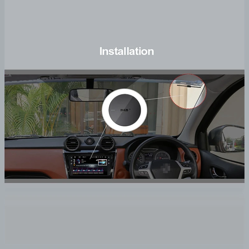 

Universal Digital Audio Broadcasting Receiver Box 5V USB Port DAB Plus for Car Stereo Autoradio Android 7.0-10.0