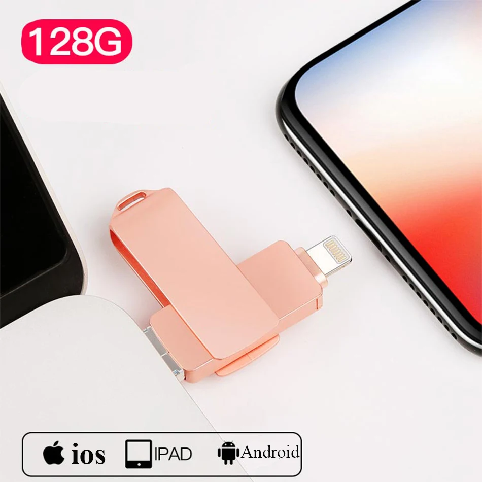 OTG USB - 3  1, USB 256,  - 128 , , 64 , 32 ,    iPhone/iPad/Android/
