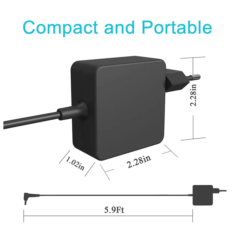 Адаптер питания Шнур ноутбук адаптер переменного тока зарядное устройство