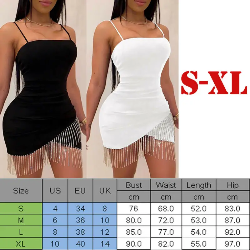 

Sexy Dresses Woman Party Night Birthday Tassel Split Sleeveless Bodycon Dress Summer Elegant Suspender Short Mini Pencil Dresses