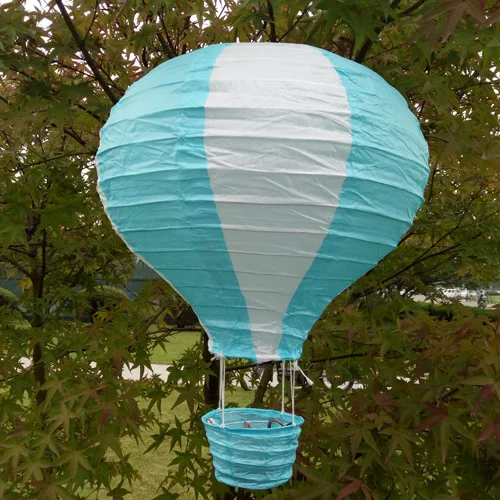sky blue 10 шт./лот 12 дюймов(30 см* 48 см) Многоцветный воздушный шар бумажный фонарь фонарики желаний для дня рождения Свадебная вечеринка Декор подарок - Цвет: sky blue