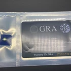 Оптовая продажа, 3  15 мм, белый, зеленый цвет VVS1, Круглые, разрезанные, флюоресцентные, 0.1ct  6ct с сертификатом