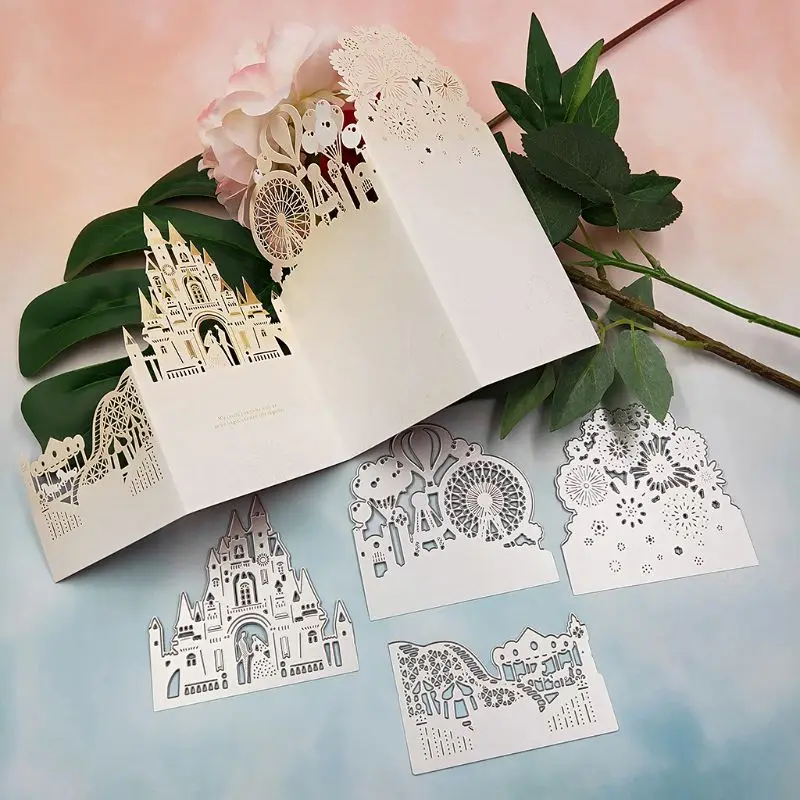 Церковные Свадебные металлические Вырубные штампы трафарет для скрапбукинга