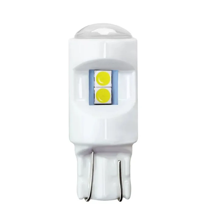 

LED Lamp T10 Ceramic Side Lamp T10 3030 6smd High Temperature Resistant Instrument Lamp License Plate Lamp Led Lights for Car