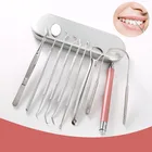 9651 шт. зубной зеркальный серп, тартар, скалер, шпатель для зубов, стоматологические инструменты, стоматологические инструменты, инструменты для ухода за зубами, инструменты для очистки полости рта