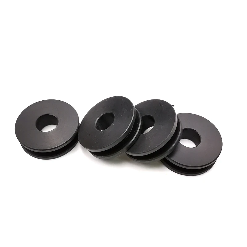 

Motorbike Accessories 4 pcs Black Windshield Mounting Bushing Grommets POM For Harley Road King Heritage Softail FLSTC FLHR