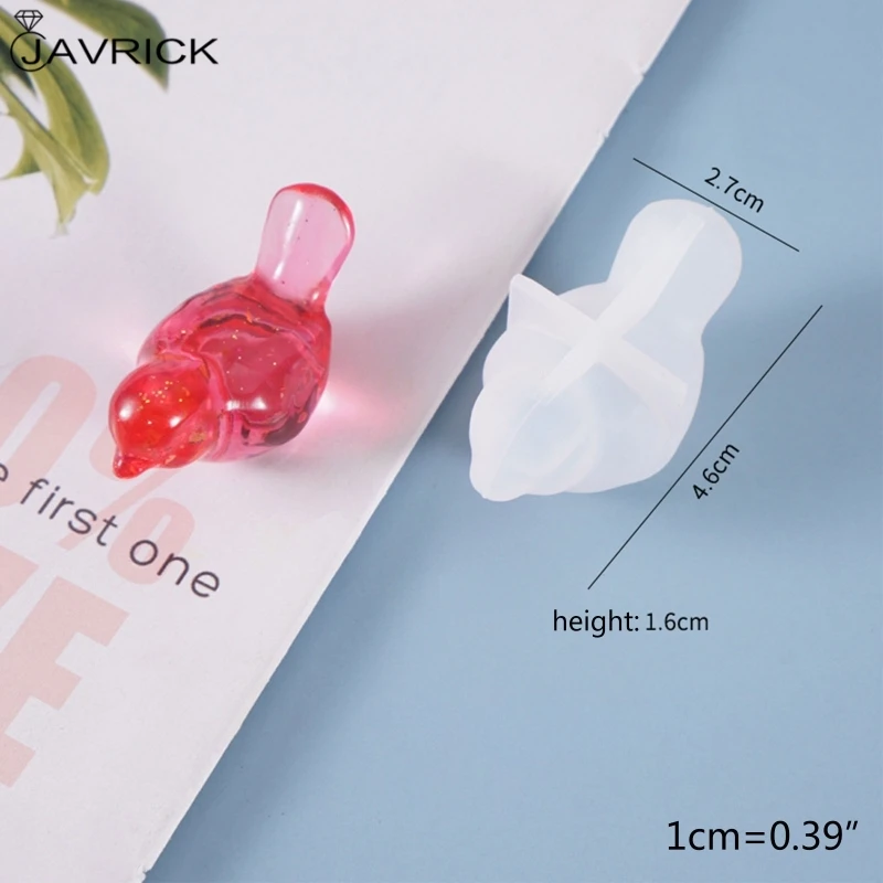 Кристальная эпоксидная смола форма 3D животное птицы украшение медведь подвеска