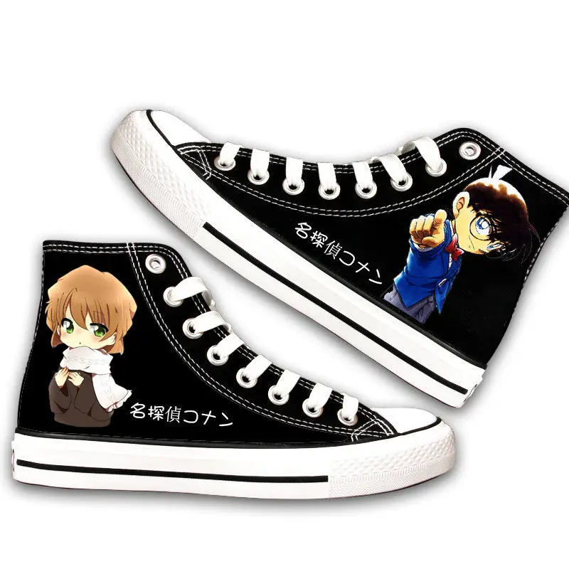 

Detective Conan anime cartoon students high help cosplay Case Closed cos shoes canvas shoes casual comfortable men and women