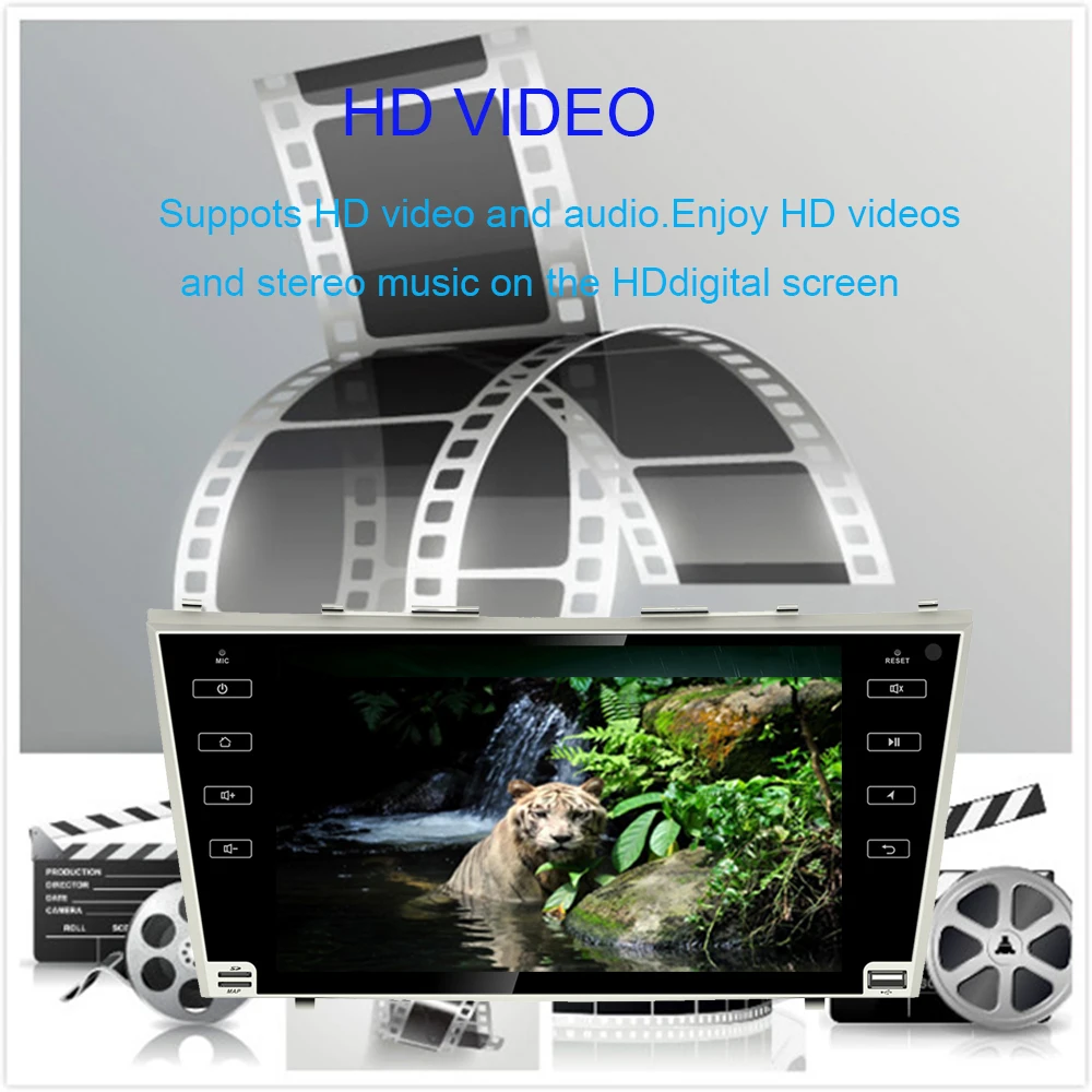 Автомобильный GPS-навигатор на Android 10 0 для TOYOTA CAMRY 2007 2008 2009 2010 2011 8 автомобильный