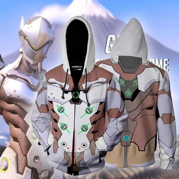 Мужская толстовка Overwatch мужские костюмы для косплея Для женщин толстовки Солдат 76 Jack Morrison пуловер Топы уличная пальто куртки