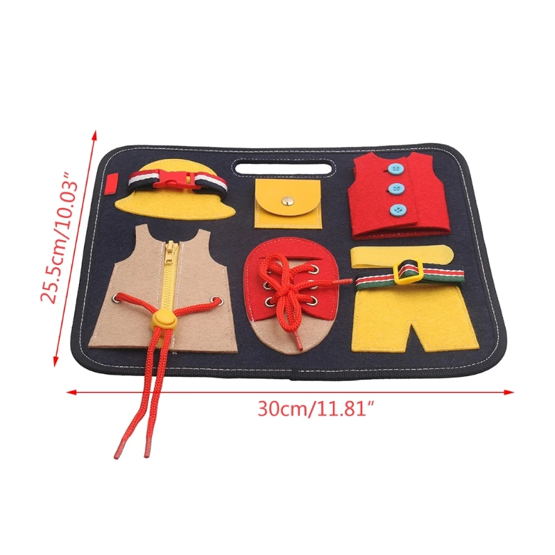 

Montessori Toys Early Educational Fine Motor Training Self-care Ability Children Game Preschool Kids Toy for Girls Boys