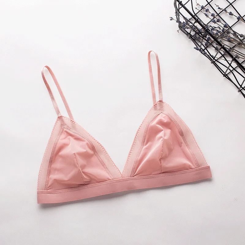 Бюстгальтер женский из натурального шелка тутового шелкопряда пикантное