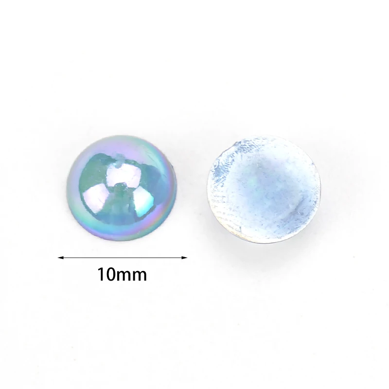 100 шт. Имитация кошачьего глаза плоские круглые бусины 10 мм натуральный опал