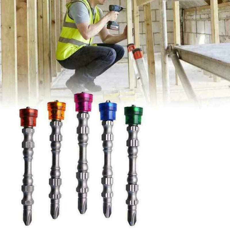 

65mm Drill Bits Double-Headed Cross Pneumatic Electric Nut Tools Magnetic