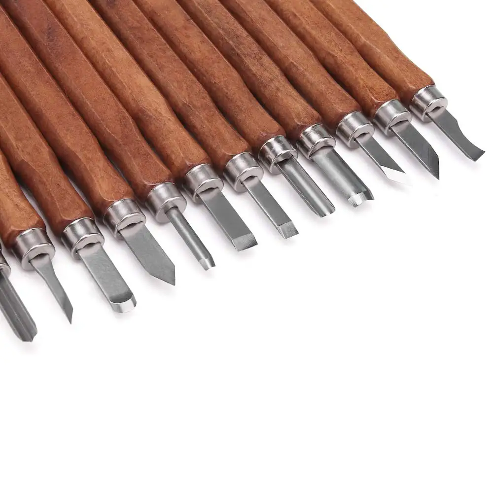 12 шт. искусственный нож для обычной резки дерева инструменты рукоделия и
